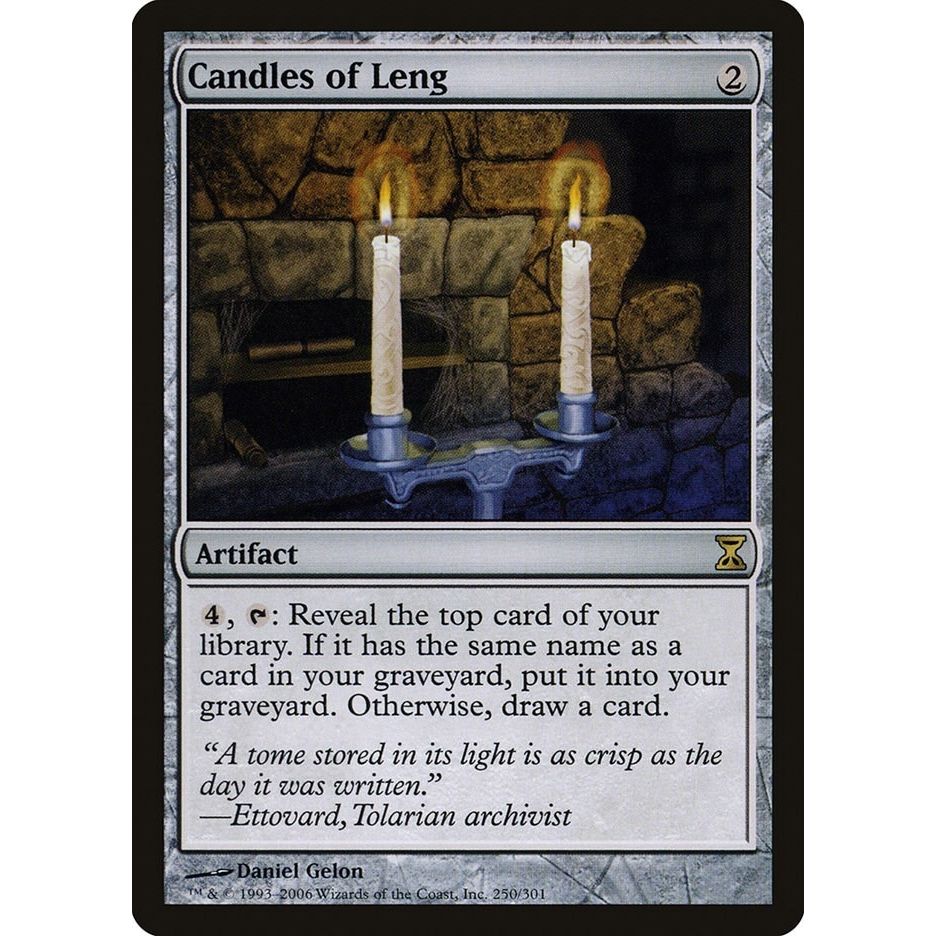 Image for Candles of Leng (250) (TSP) - Magic: The Gathering