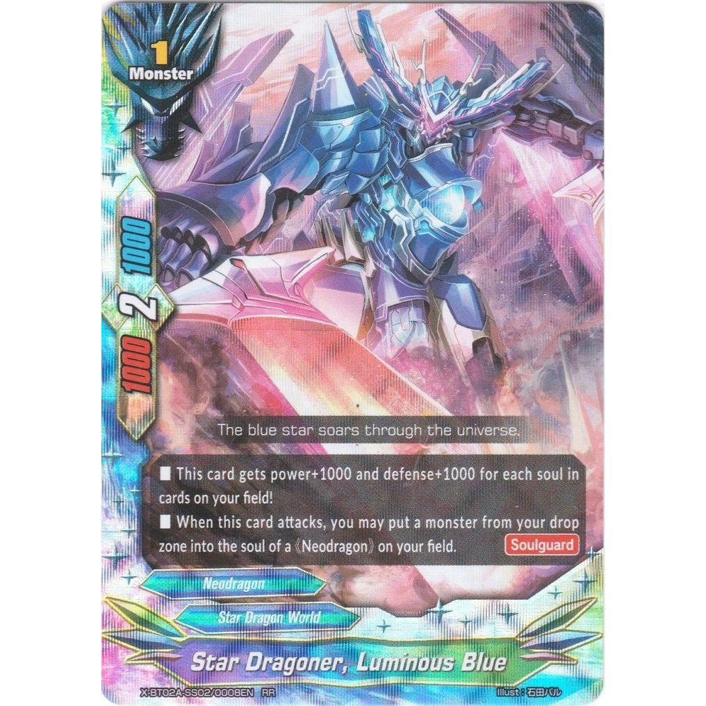 Image for Star Dragoner, Luminous Blue (X-BT02A-SS02/0008EN) (X-BT02A) - Future Card BuddyFight