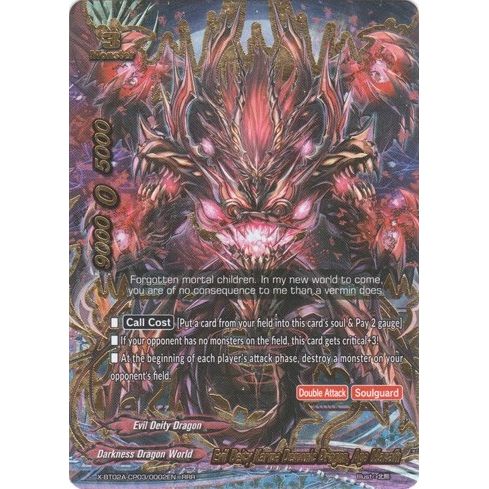 Image for Evil Deity Karma Demonic Dragon, Aga Manafh (X-BT02A-CP03/0002EN) (X-BT02A) - Future Card BuddyFight