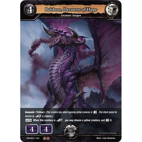 Image for Baltheos, Devourer of Hope (DB-BT01/105) (BP01) - Dragoborne