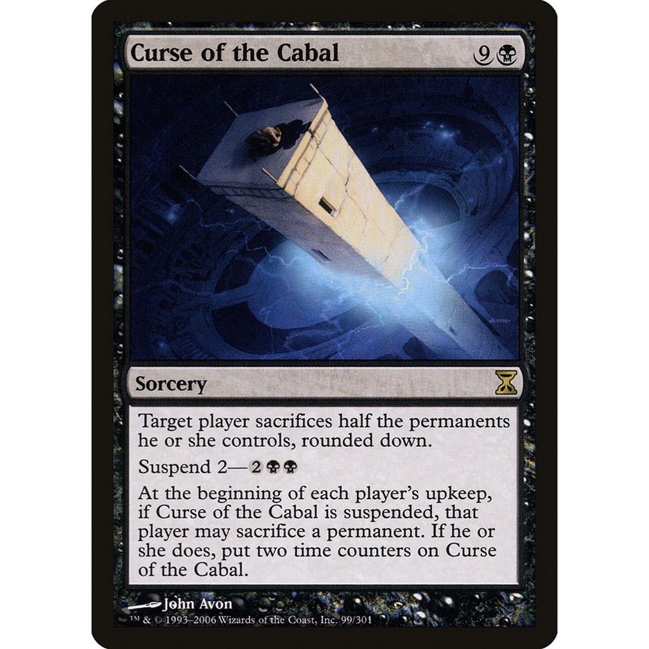 Image for Curse of the Cabal (99) (TSP) - Magic: The Gathering