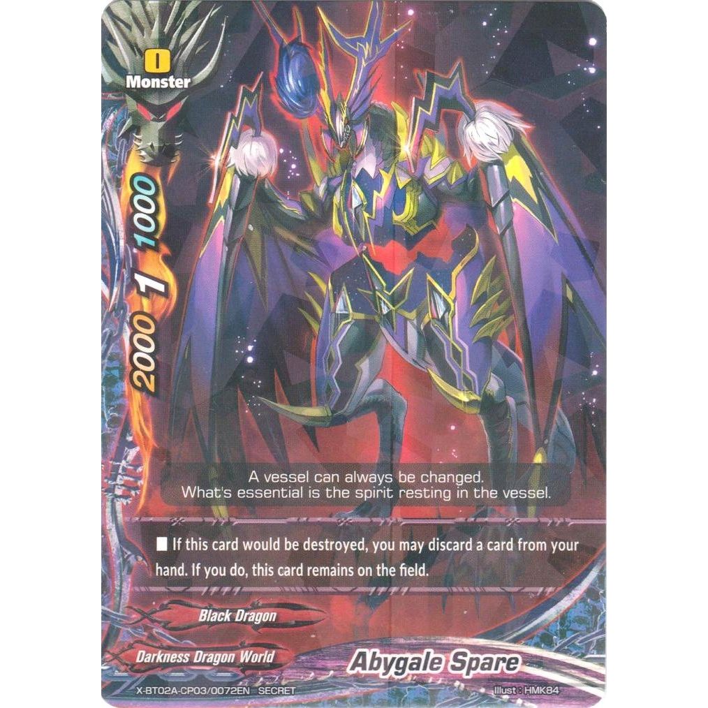 Image for Abygale Spare (Secret R Foil) (X-BT02A-CP03/0072EN) (X-BT02A) - Future Card BuddyFight