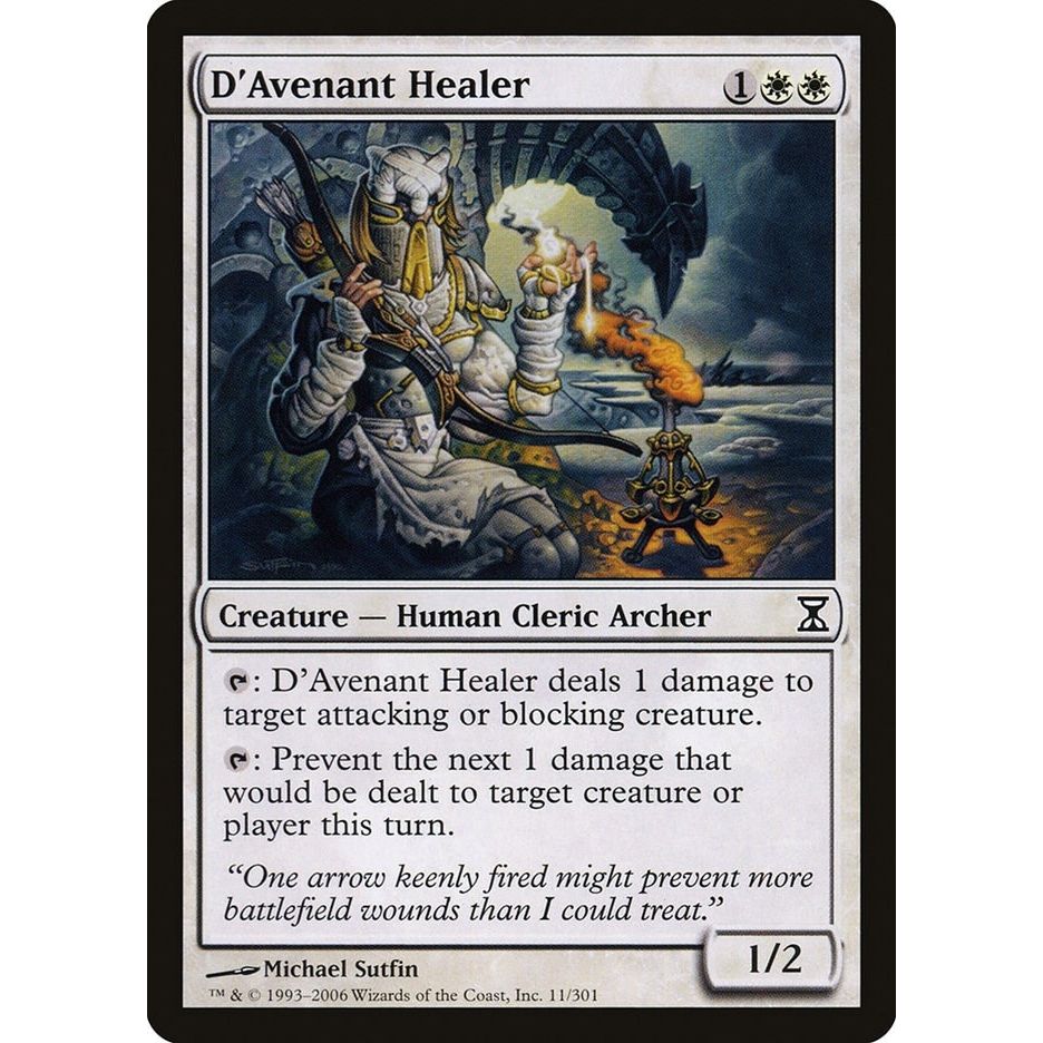 Image for D'Avenant Healer (11) (TSP) - Magic: The Gathering