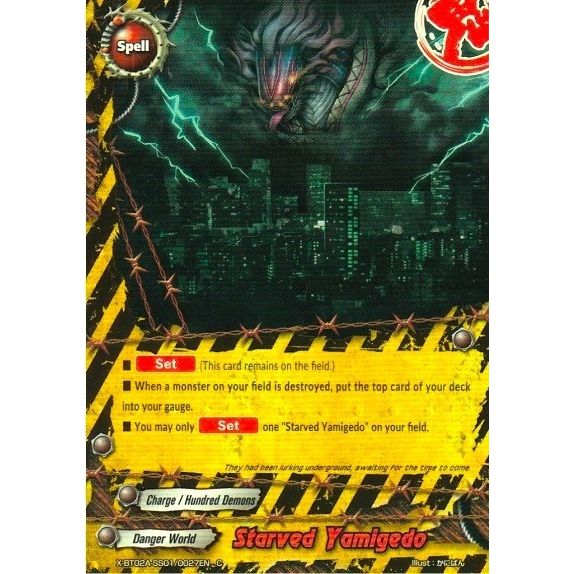 Image for Starved Yamigedo (X-BT02A-SS01/0027EN) (X-BT02A) - Future Card BuddyFight