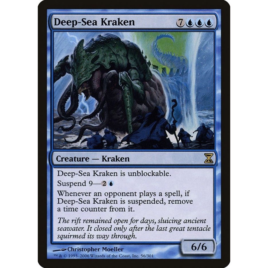 Image for Deep-Sea Kraken (56) (TSP) - Magic: The Gathering