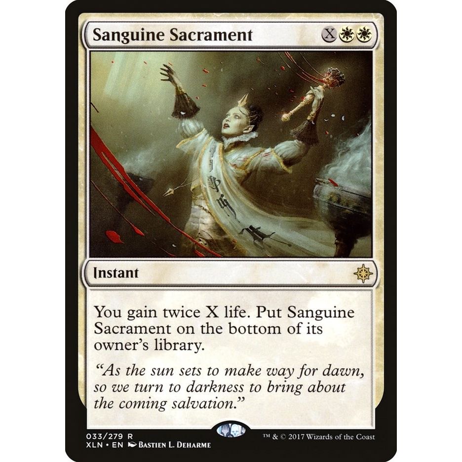 Image for Sanguine Sacrament (33) (XLN) - Magic: The Gathering