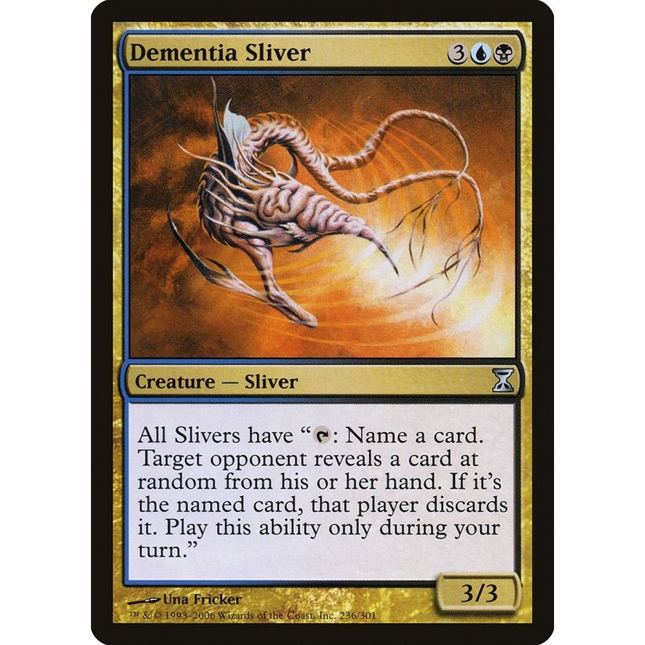 Image for Dementia Sliver (236) (TSP) - Magic: The Gathering