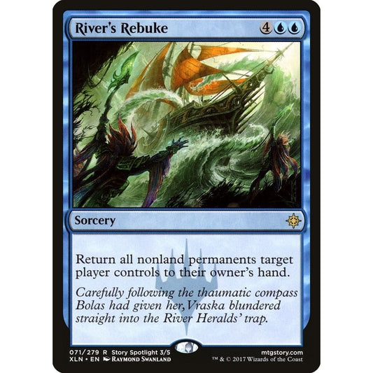 Image for River's Rebuke (71) (XLN) - Magic: The Gathering