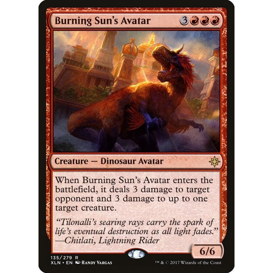 Image for Burning Sun's Avatar (135) (XLN) - Magic: The Gathering
