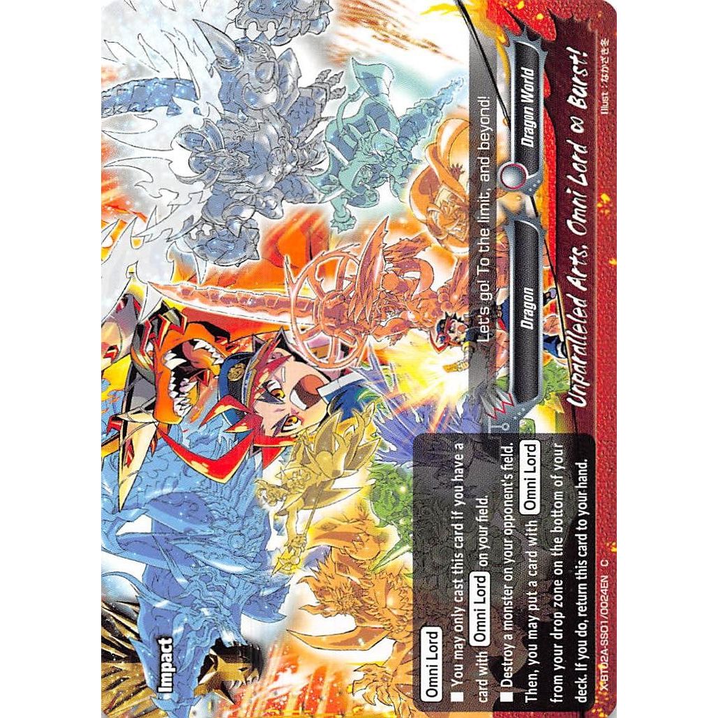 Image for Unparalleled Arts, Omni Lord Continuous Burst! (X-BT02A-SS01/0024EN) (X-BT02A) - Future Card BuddyFight