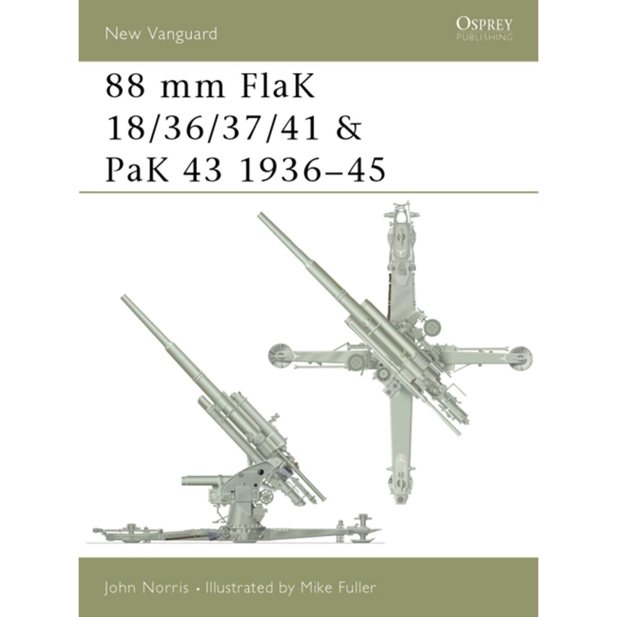 Image for 88 mm FlaK 18/36/37/41 and PaK 43 1936-45 - Books