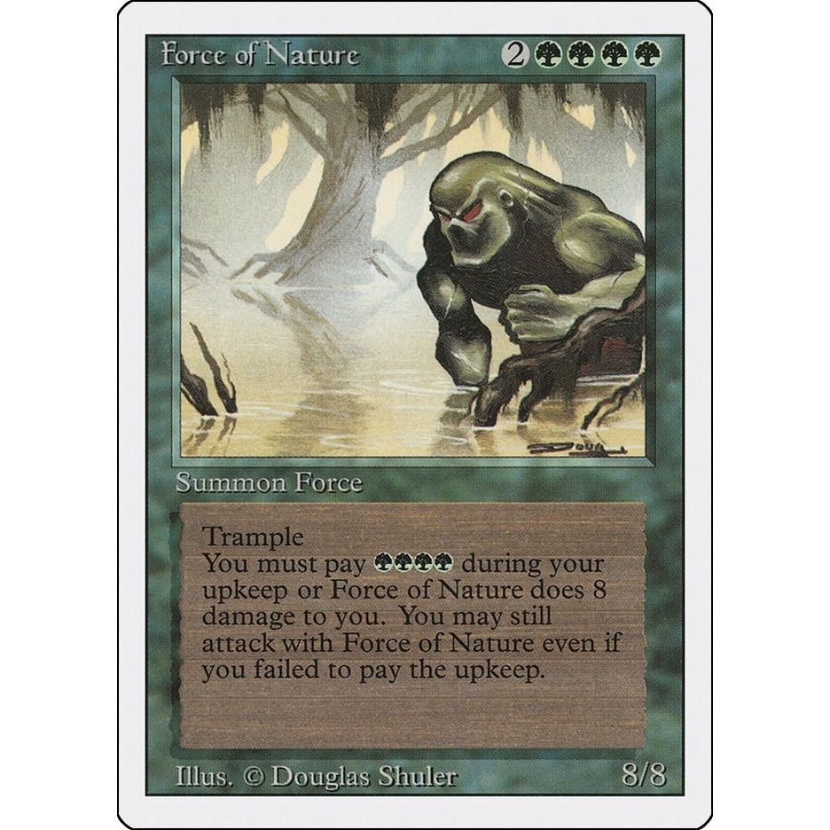 Image for Force of Nature (3ED) - Magic: The Gathering
