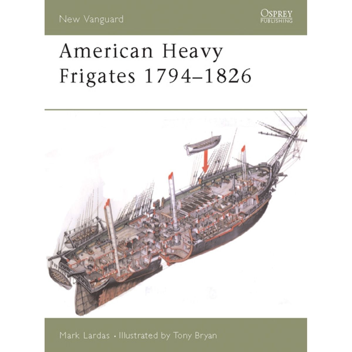 Image for American Heavy Frigates 1794-1826 - Books
