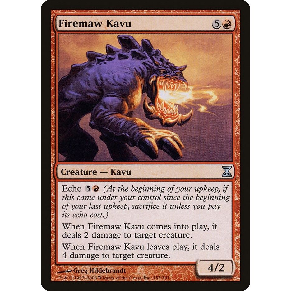 Image for Firemaw Kavu (153) (TSP) - Magic: The Gathering