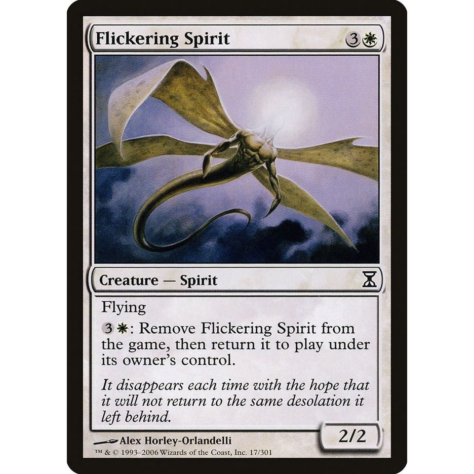 Image for Flickering Spirit (17) (TSP) - Magic: The Gathering