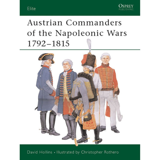 Image for Austrian Commanders of the Napoleonic Wars 1792-1815 - Books