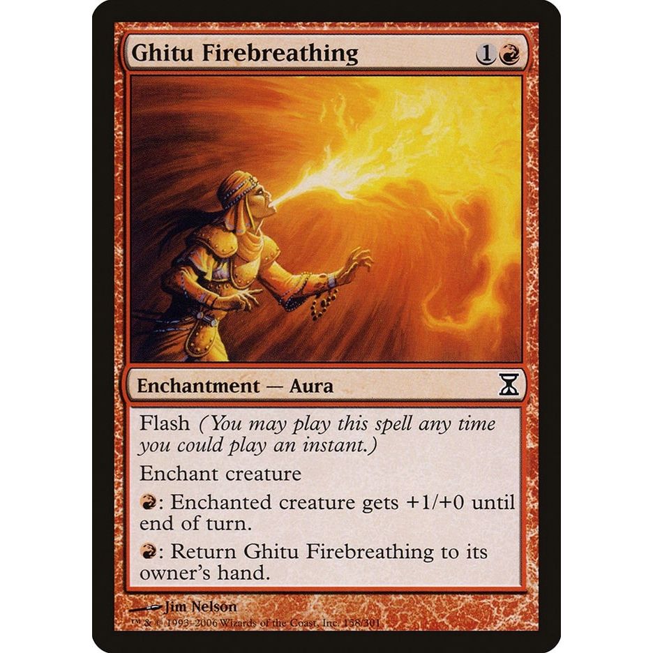 Image for Ghitu Firebreathing (158) (TSP) - Magic: The Gathering