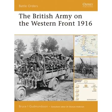 Image for British Army on the Western Front 1916 - Books