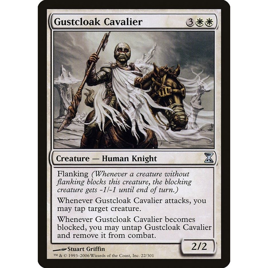 Image for Gustcloak Cavalier (22) (TSP) - Magic: The Gathering