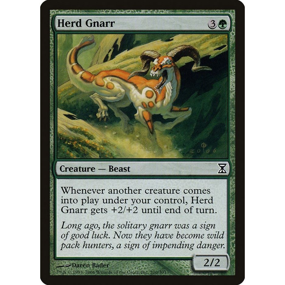 Image for Herd Gnarr (200) (TSP) - Magic: The Gathering