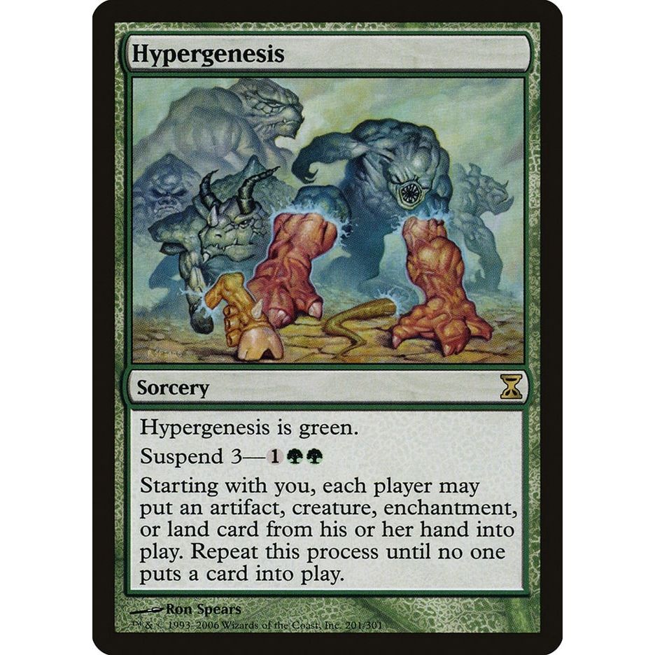 Image for Hypergenesis (201) (TSP) - Magic: The Gathering