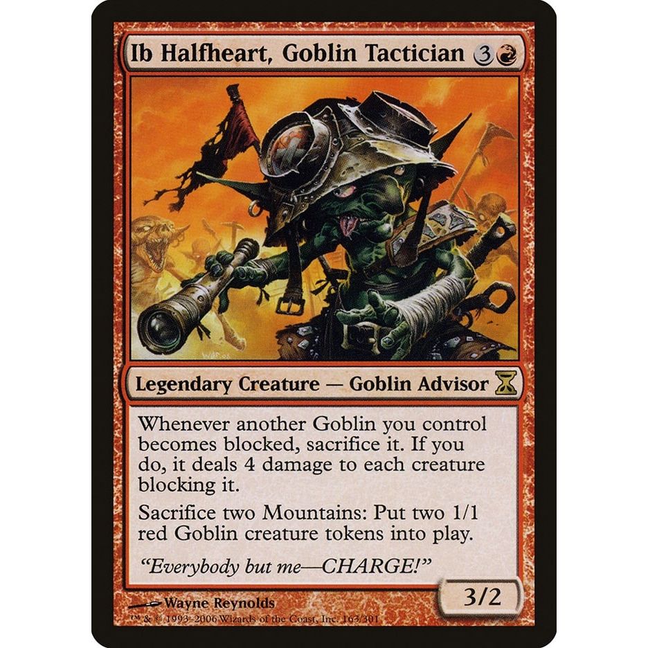 Image for Ib Halfheart, Goblin Tactician (163) (TSP) - Magic: The Gathering