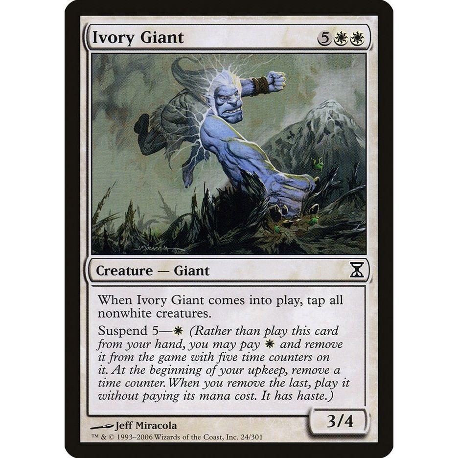 Image for Ivory Giant (24) (TSP) - Magic: The Gathering
