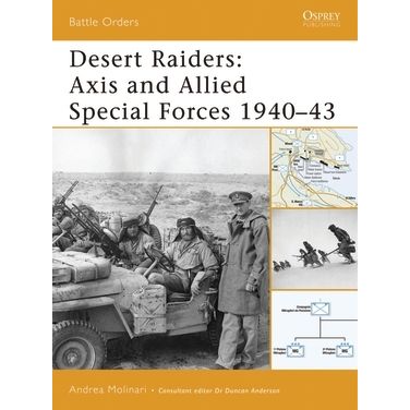 Image for Desert Raiders: Axis and Allied Special Forces 1940-43 - Books