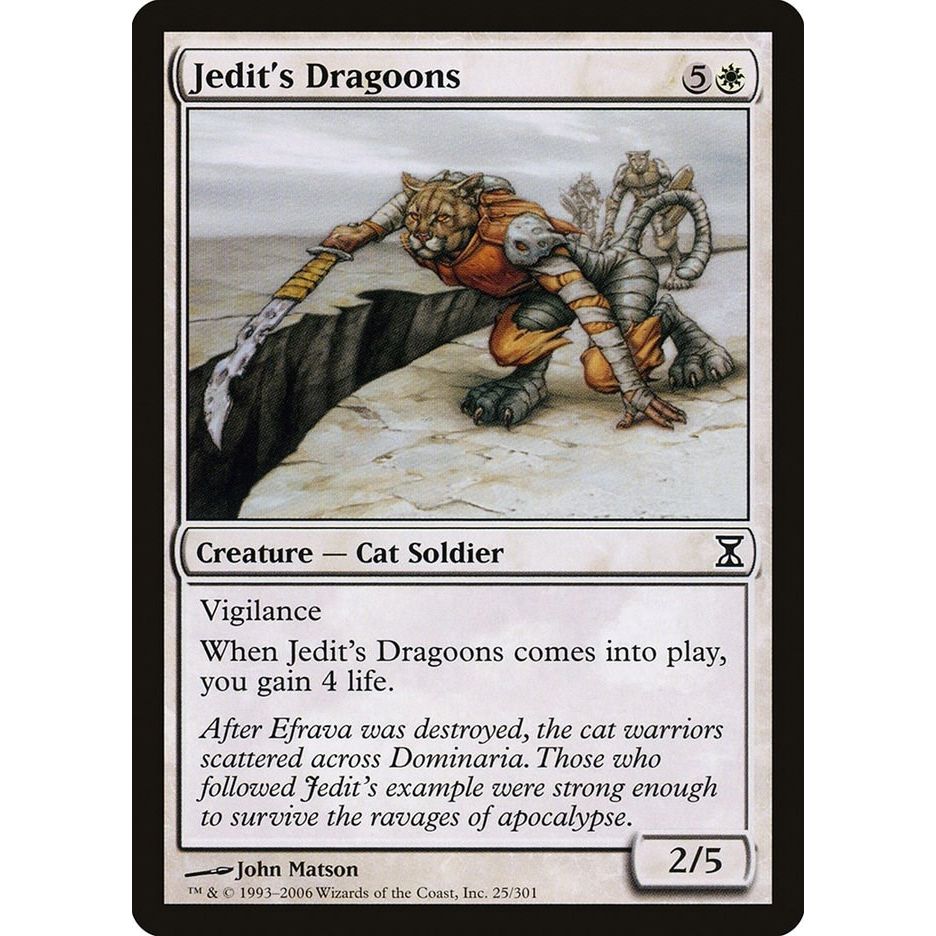 Image for Jedit's Dragoons (25) (TSP) - Magic: The Gathering