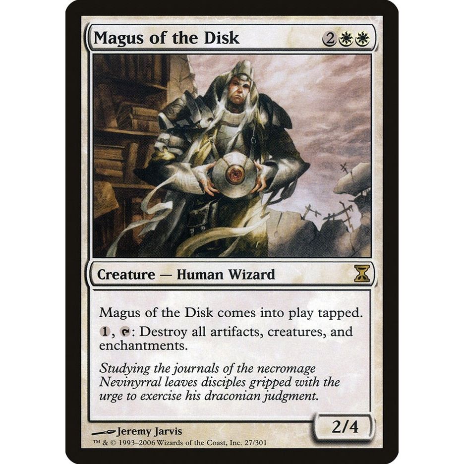 Image for Magus of the Disk (27) (TSP) - Magic: The Gathering