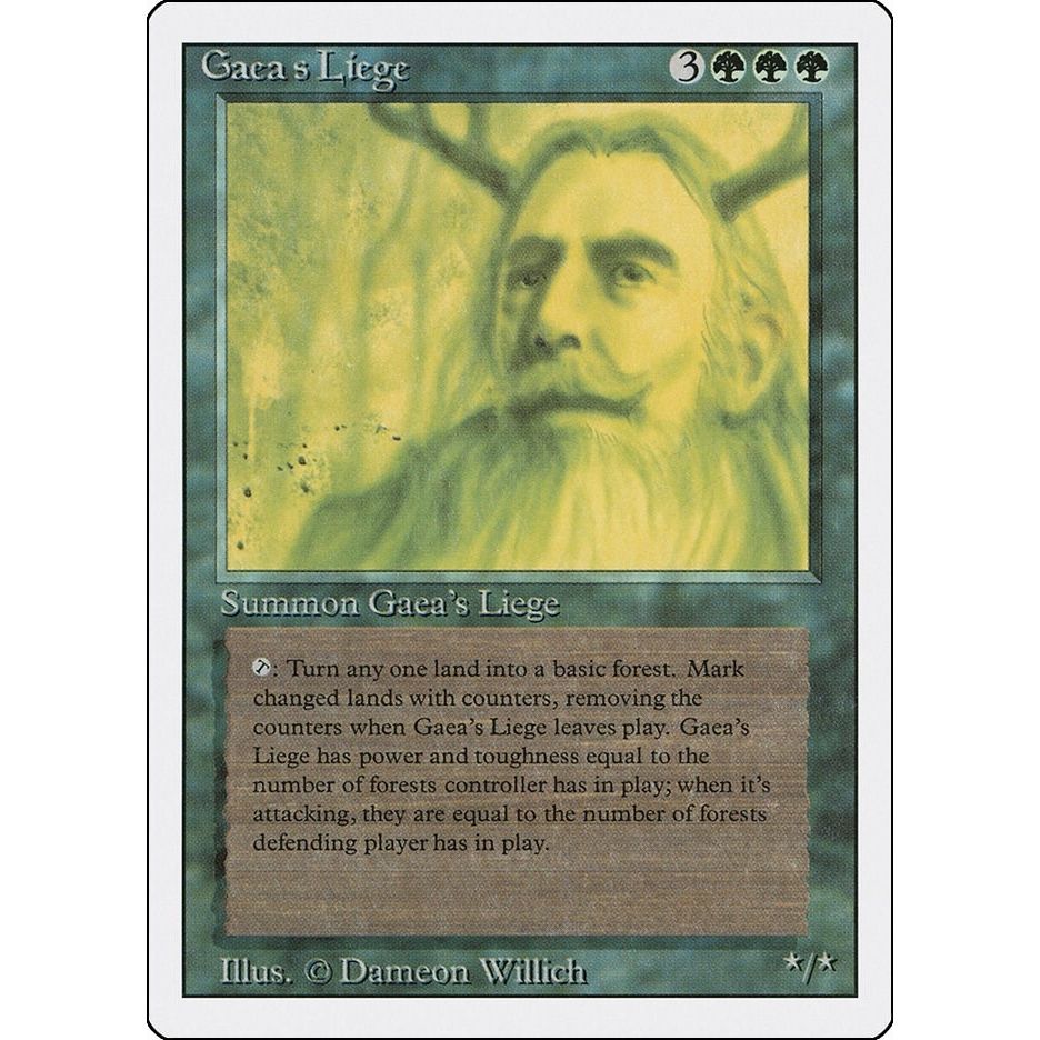 Image for Gaea's Liege (3ED) - Magic: The Gathering
