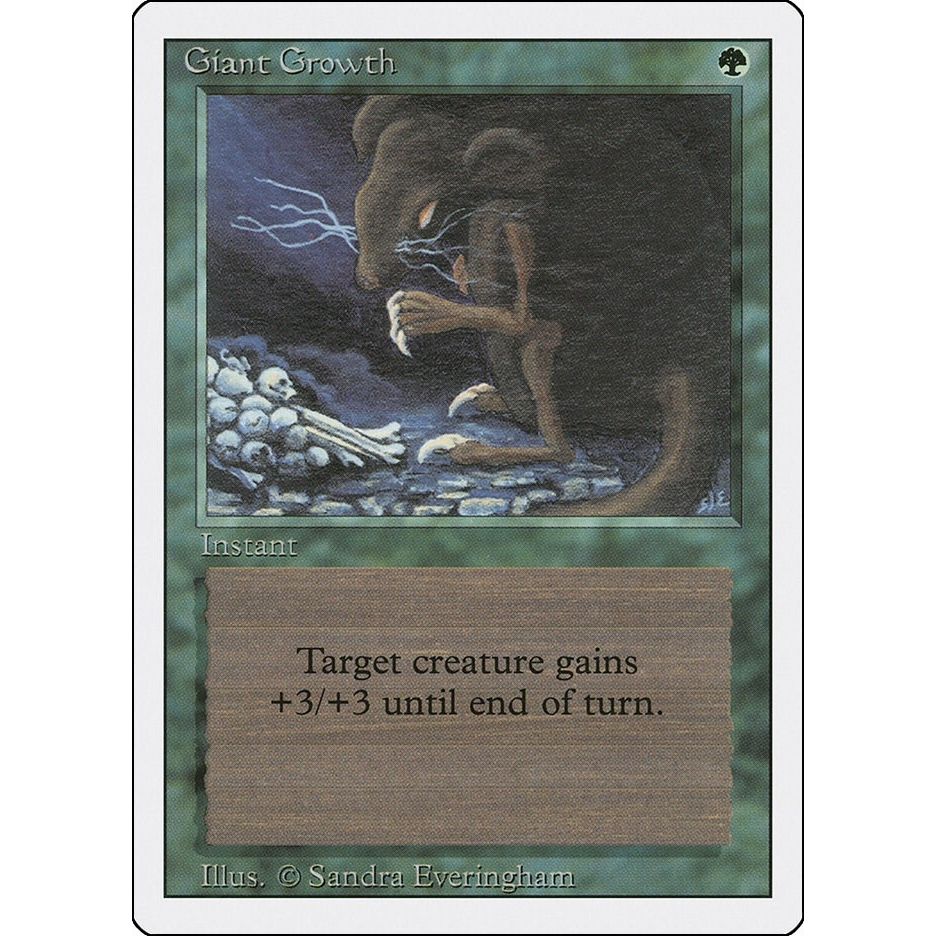 Image for Giant Growth (3ED) - Magic: The Gathering