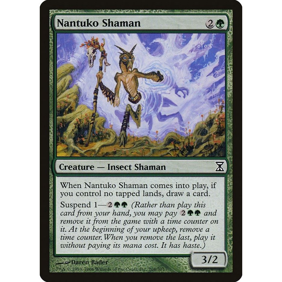Image for Nantuko Shaman (208) (TSP) - Magic: The Gathering