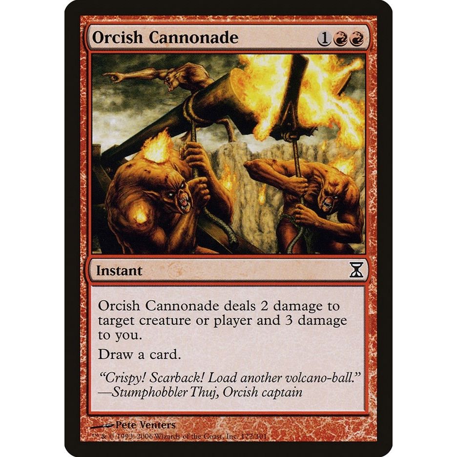 Image for Orcish Cannonade (172) (TSP) - Magic: The Gathering