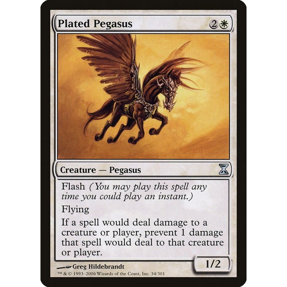 Image for Plated Pegasus (34) (TSP) - Magic: The Gathering