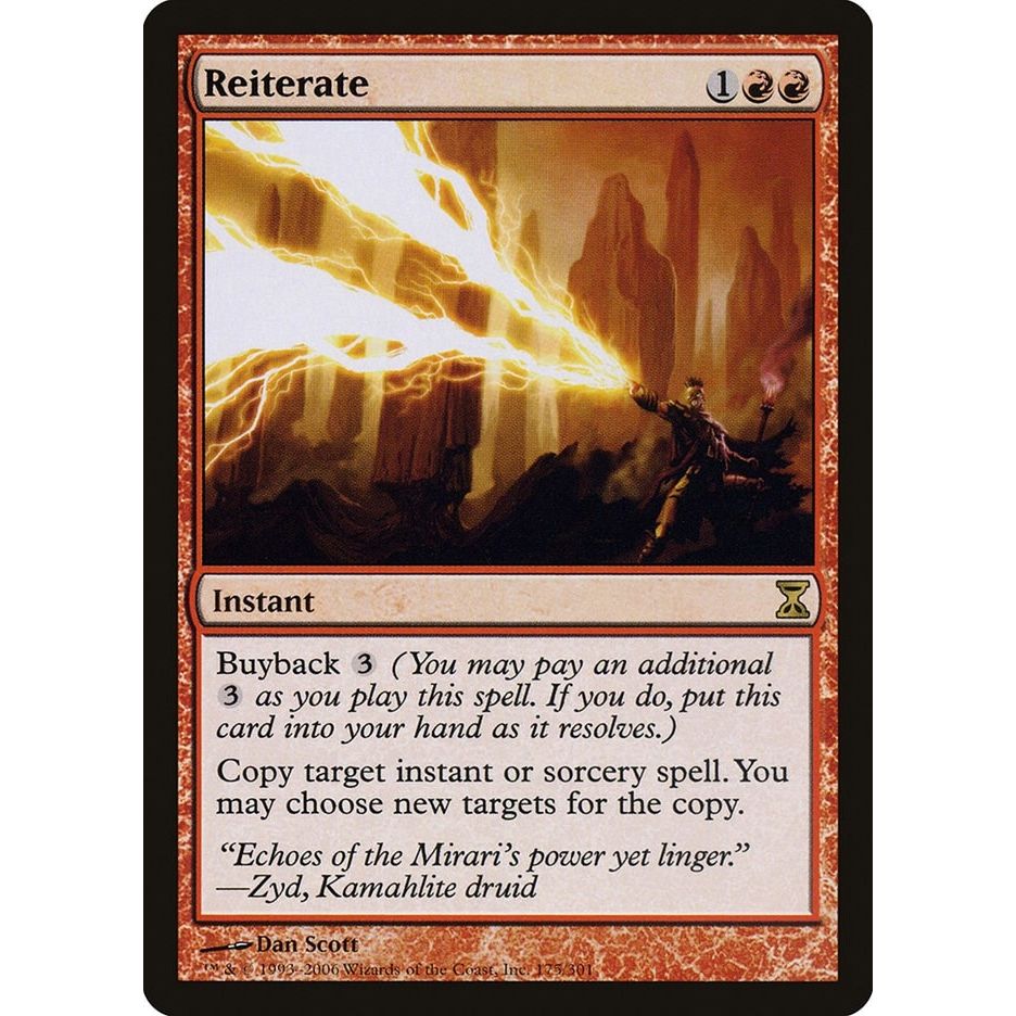 Image for Reiterate (175) (TSP) - Magic: The Gathering