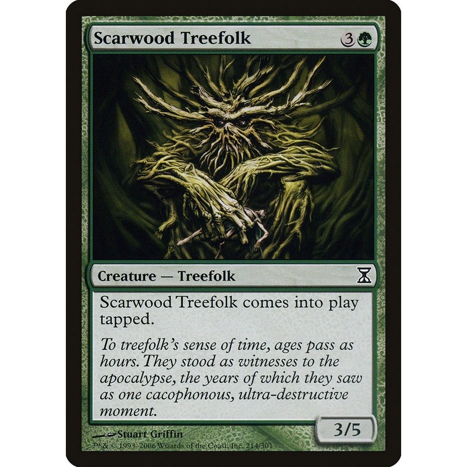 Image for Scarwood Treefolk (214) (TSP) - Magic: The Gathering