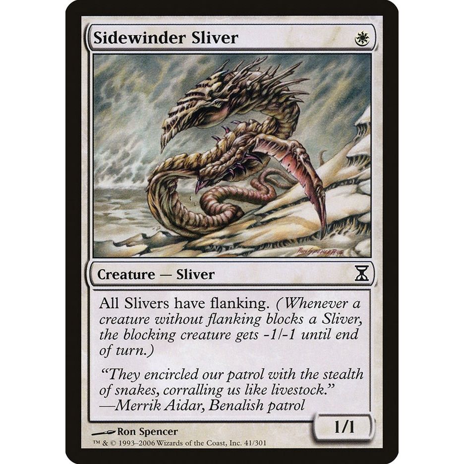Image for Sidewinder Sliver (41) (TSP) - Magic: The Gathering