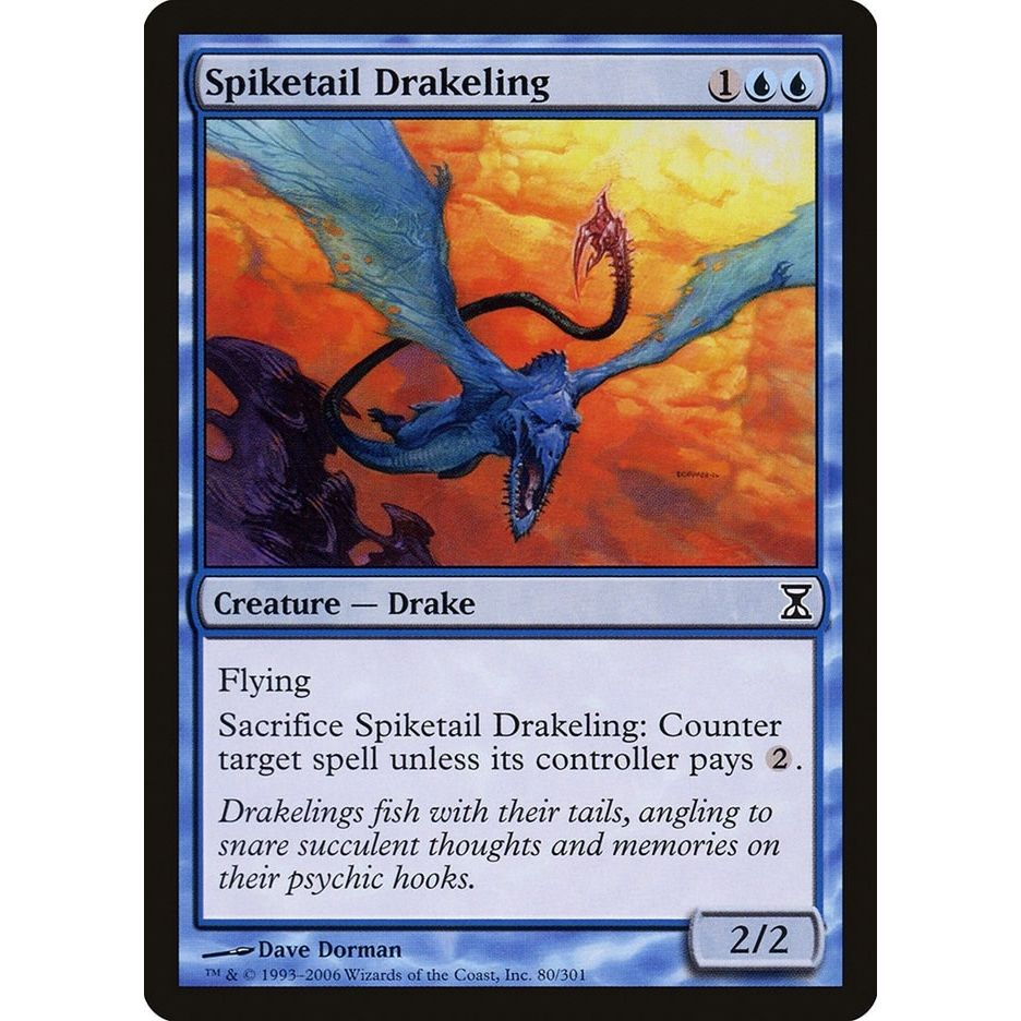 Image for Spiketail Drakeling (80) (TSP) - Magic: The Gathering