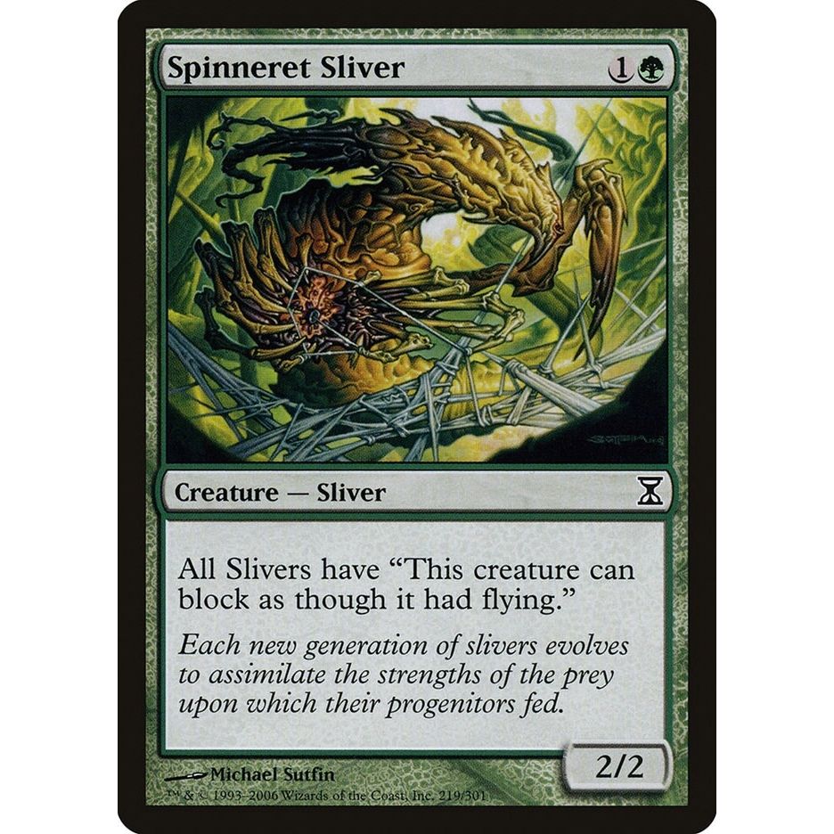 Image for Spinneret Sliver (219) (TSP) - Magic: The Gathering
