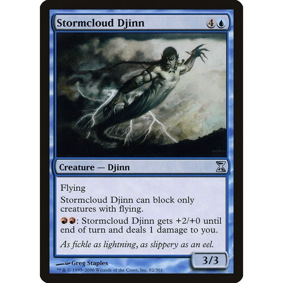 Image for Stormcloud Djinn (82) (TSP) - Magic: The Gathering