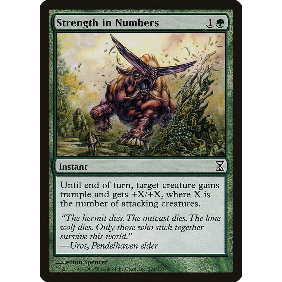 Image for Strength in Numbers (224) (TSP) - Magic: The Gathering