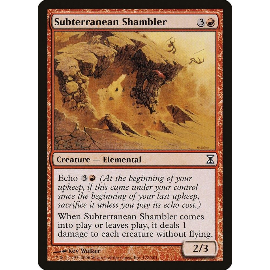 Image for Subterranean Shambler (178) (TSP) - Magic: The Gathering