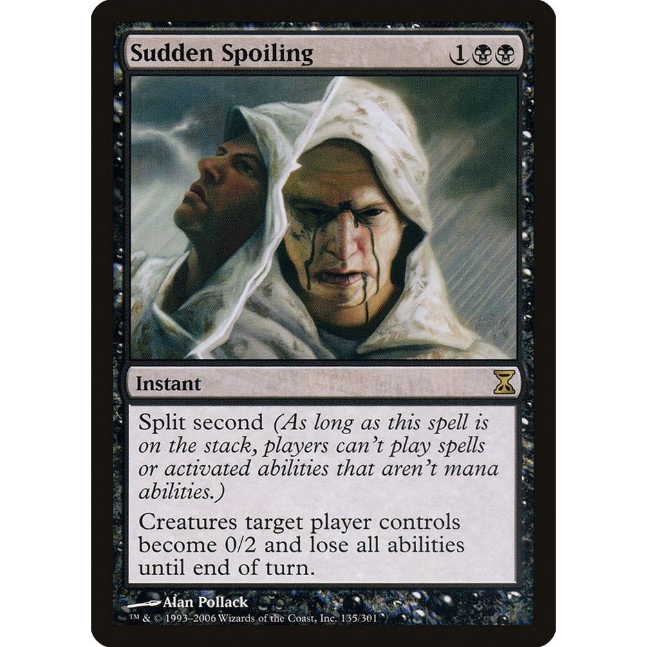 Image for Sudden Spoiling (135) (TSP) - Magic: The Gathering