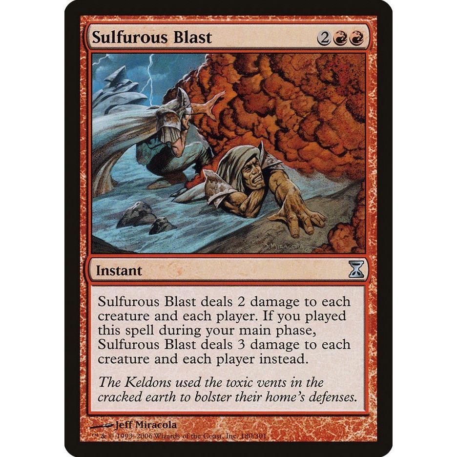 Image for Sulfurous Blast (180) (TSP) - Magic: The Gathering