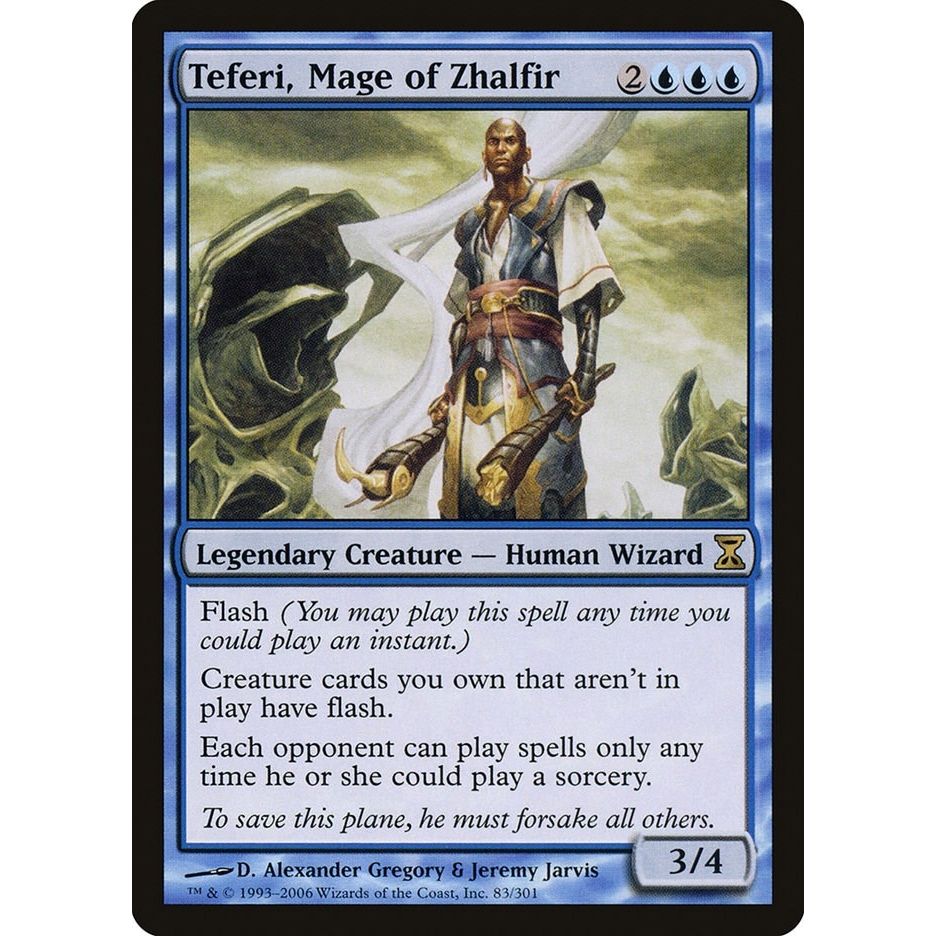 Image for Teferi, Mage of Zhalfir (83) (TSP) - Magic: The Gathering
