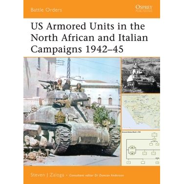 Image for US Armored Units in the North African and Italian Campaigns 1942-45 - Books