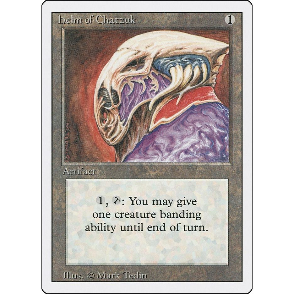 Image for Helm of Chatzuk (3ED) - Magic: The Gathering