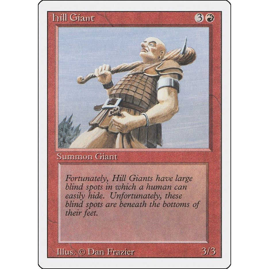 Image for Hill Giant (3ED) - Magic: The Gathering