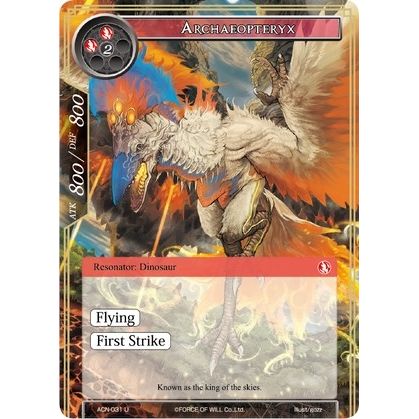Image for Archaeopteryx (ACN-031) (ACNS) - Force of Will